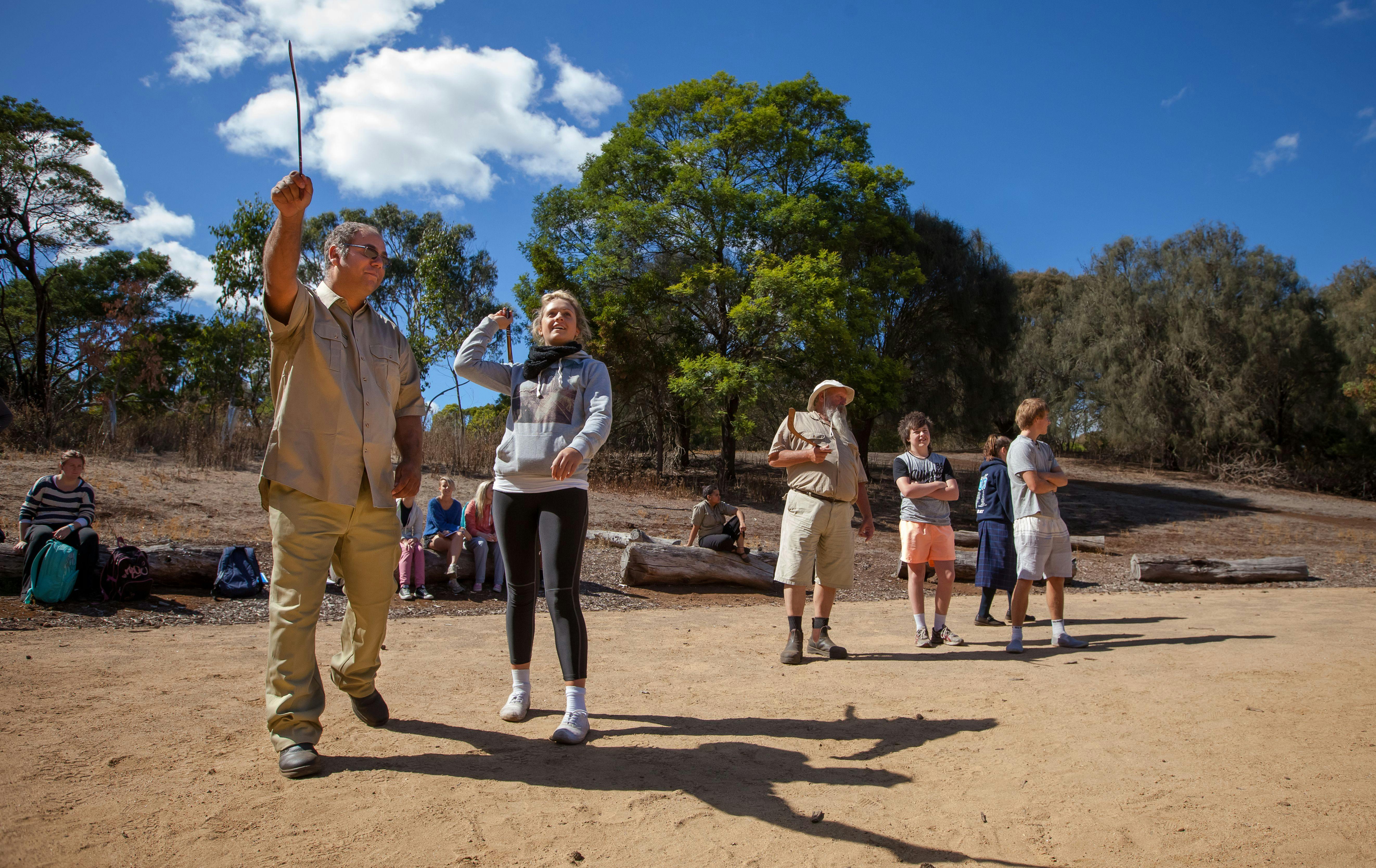 Worn Gundidj at Tower Hill Wildlife Reserve