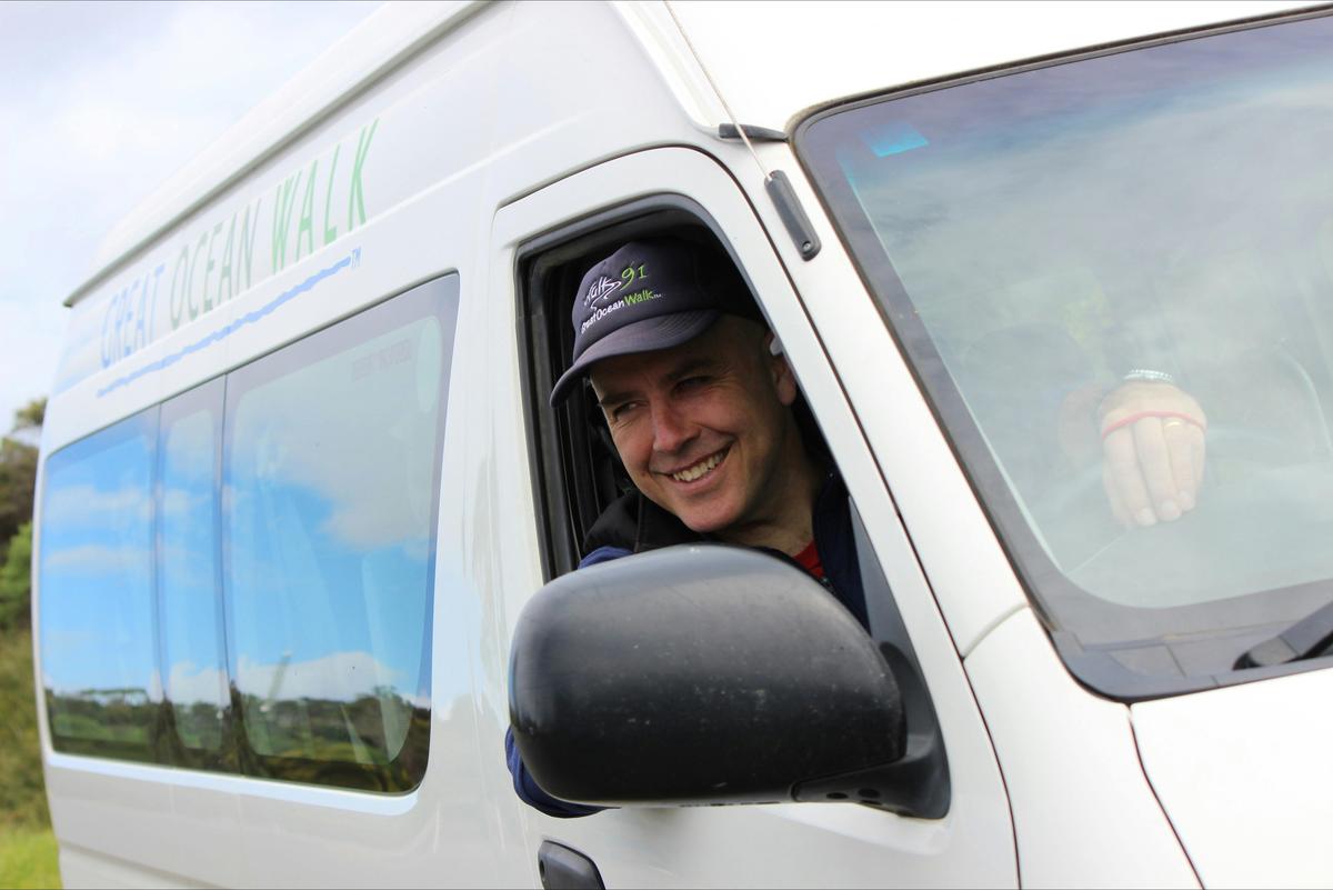Walk 91 Shuttle service Great Ocean Walk