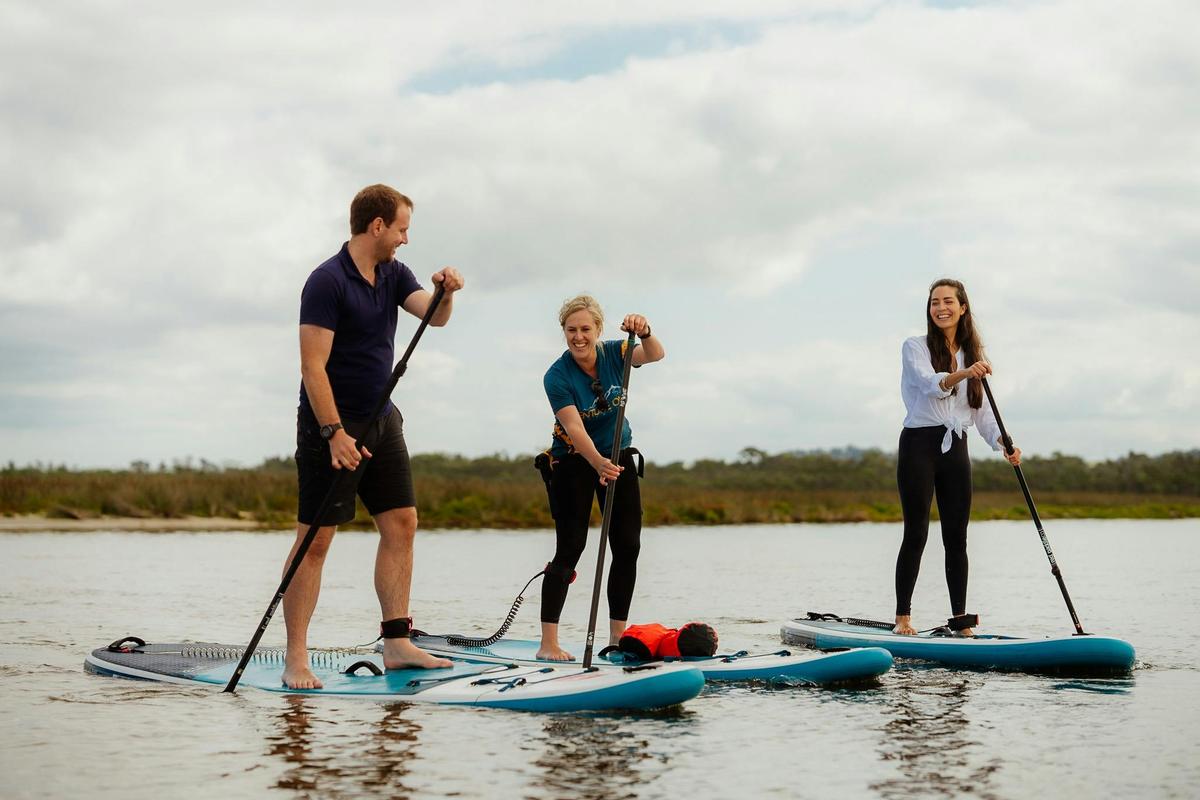 SUP the Gippsland Lakes