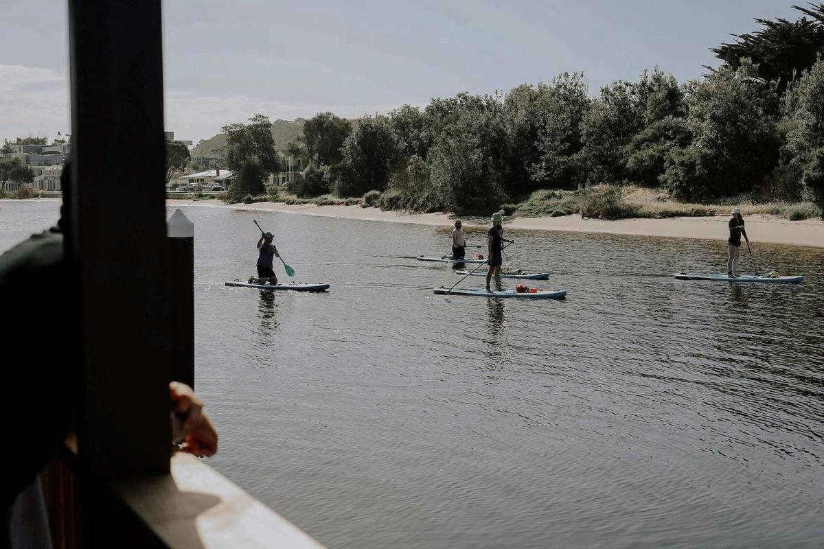 SUP from Venture Out to Koho Sauna