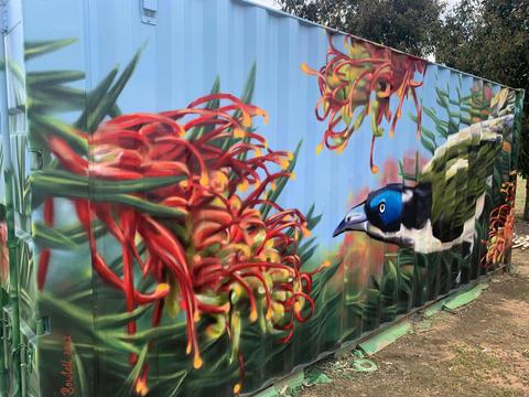Winton Cemetery Mural