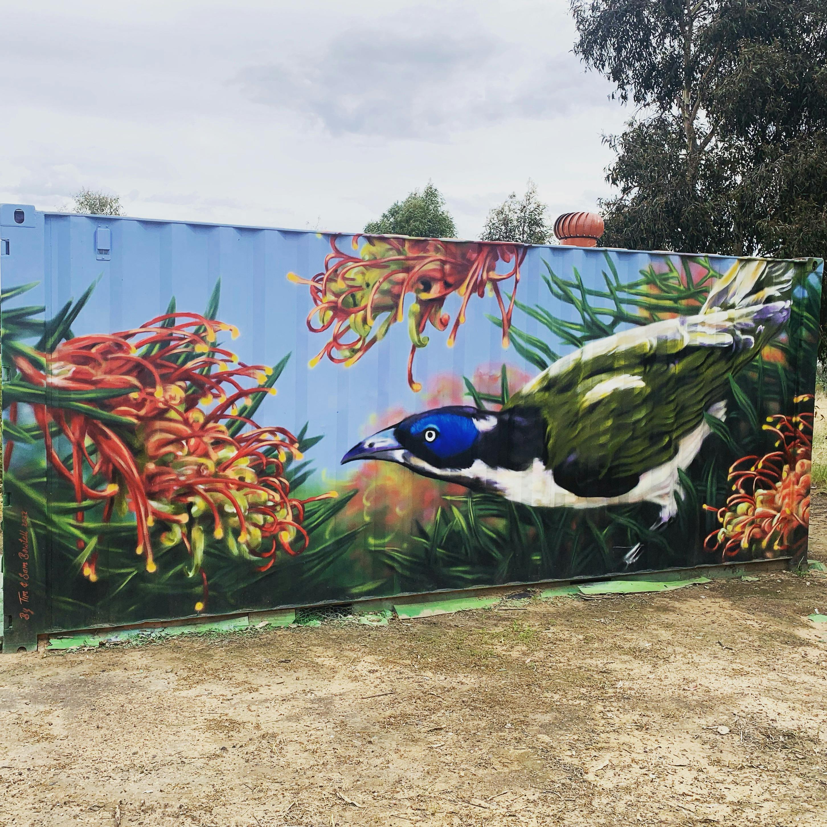 Winton Cemetery Mural