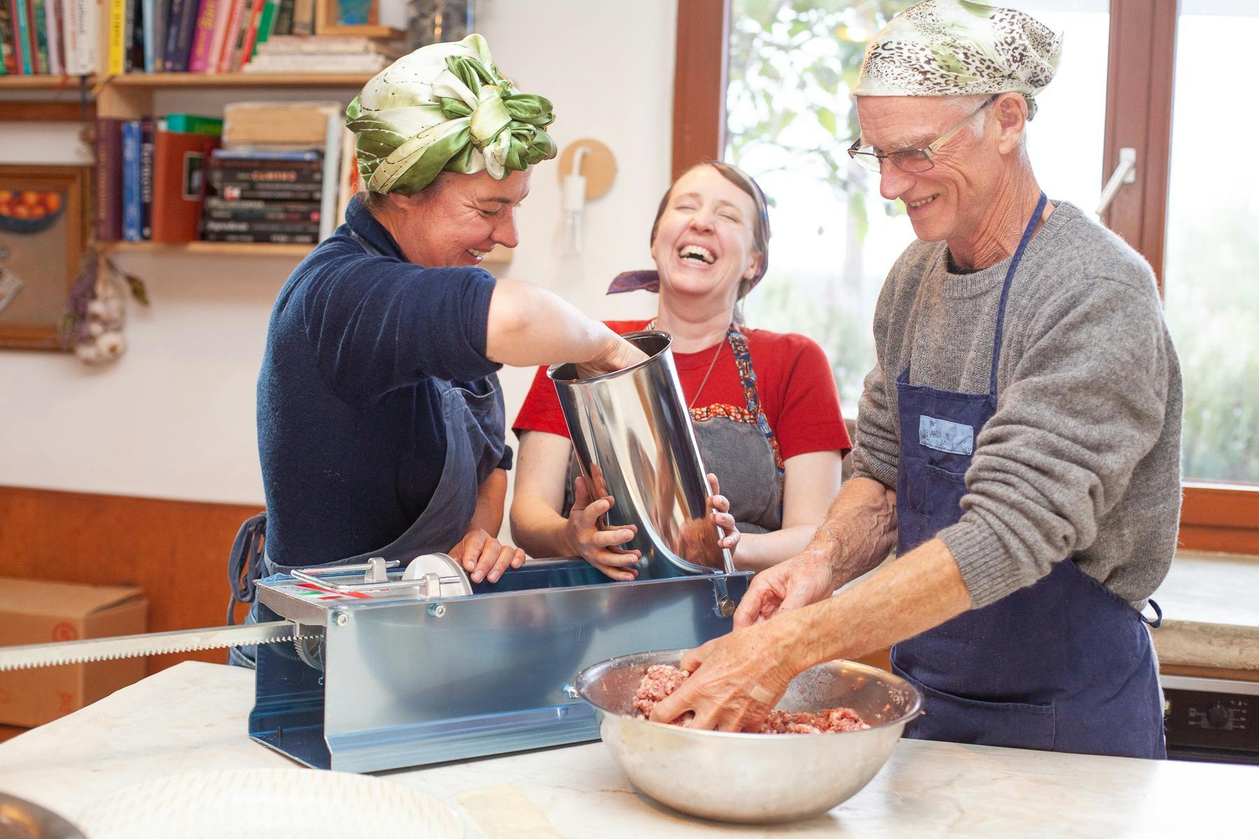 Salami making class