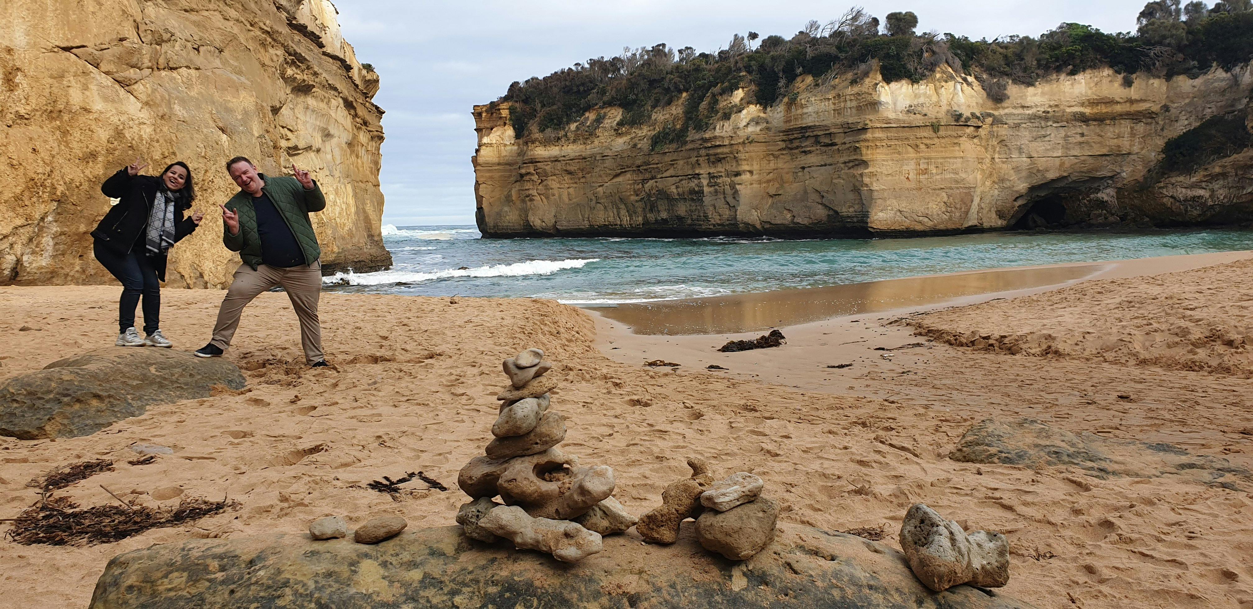 Beat the crowds, tour from Warrnambool.  Loch Ard Gorge a very special beach. Famous Shipwreck Tales
