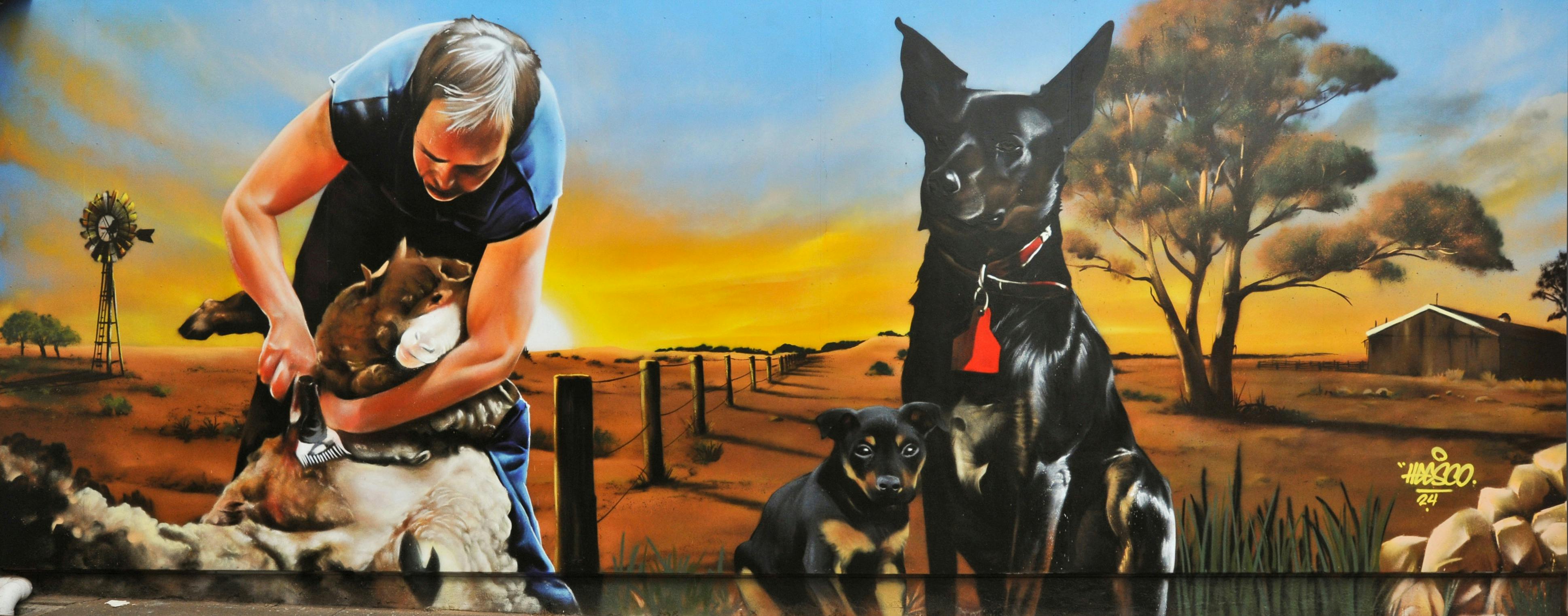 Brown-Wigg - Ted the Wonderdog