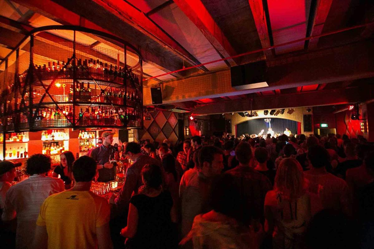 The Toff Stage Side Bar