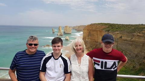 Family @ 12 Apostles