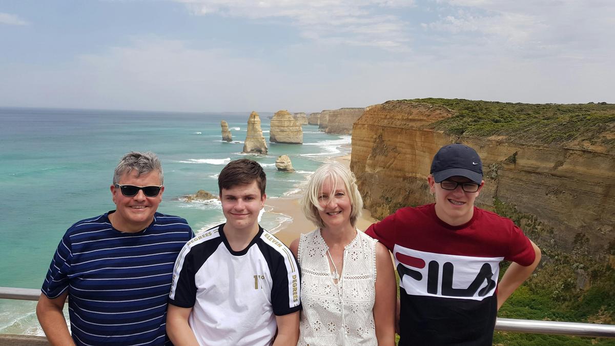 Family @ 12 Apostles