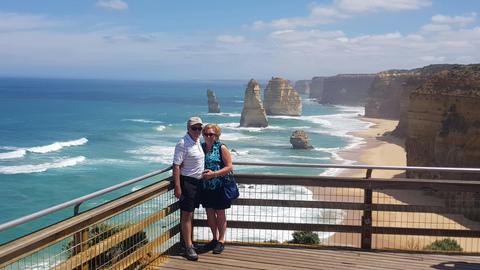 Retired Couple at The 12 Apostles