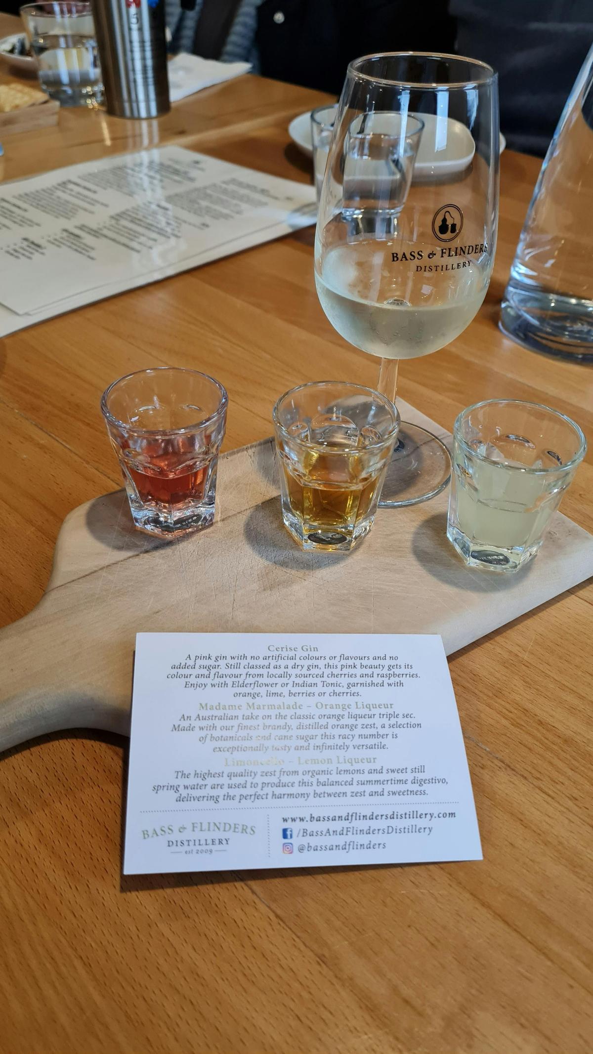 Gin Tasting Paddle