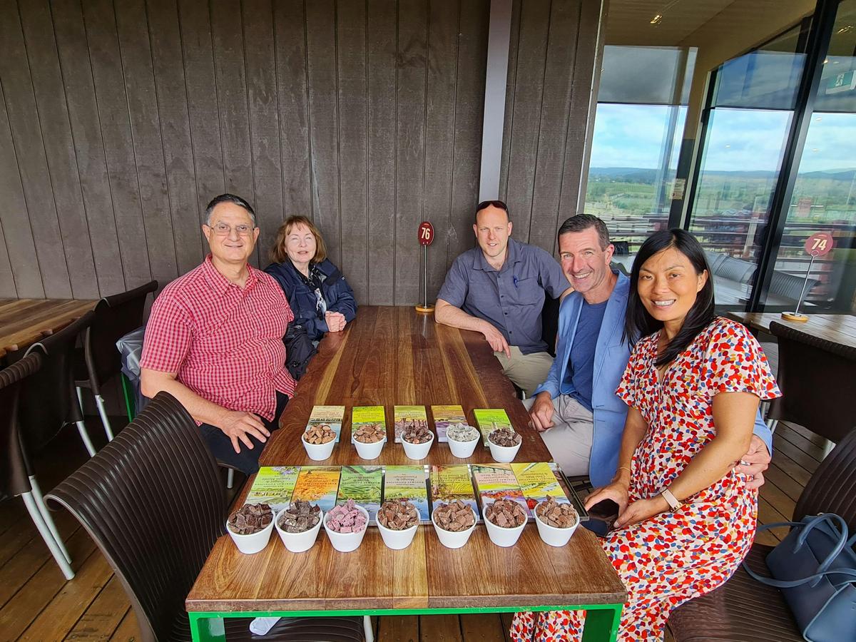 Sample a variety of chocolates at the Yarra Valley Chocolaterie