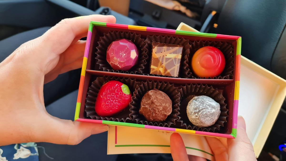 Purchase gourmet chocolates