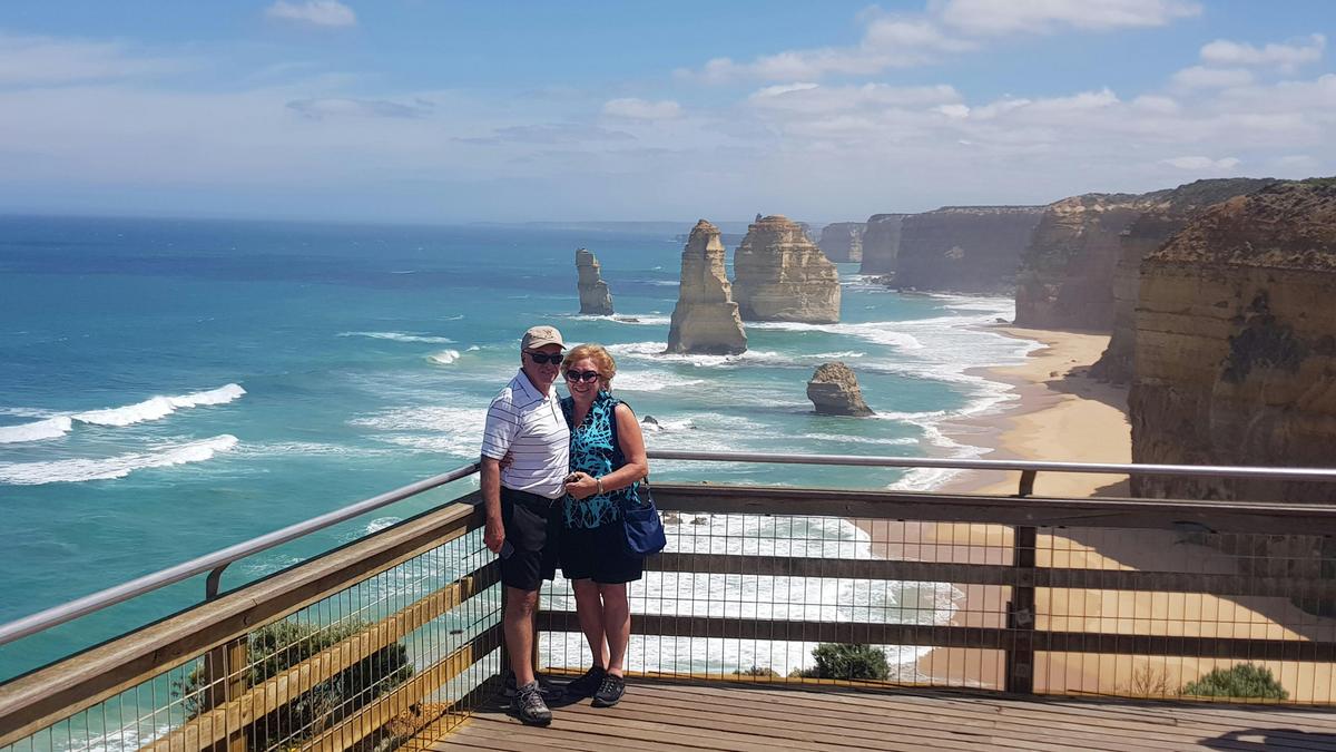 Couple @  12 Apostles