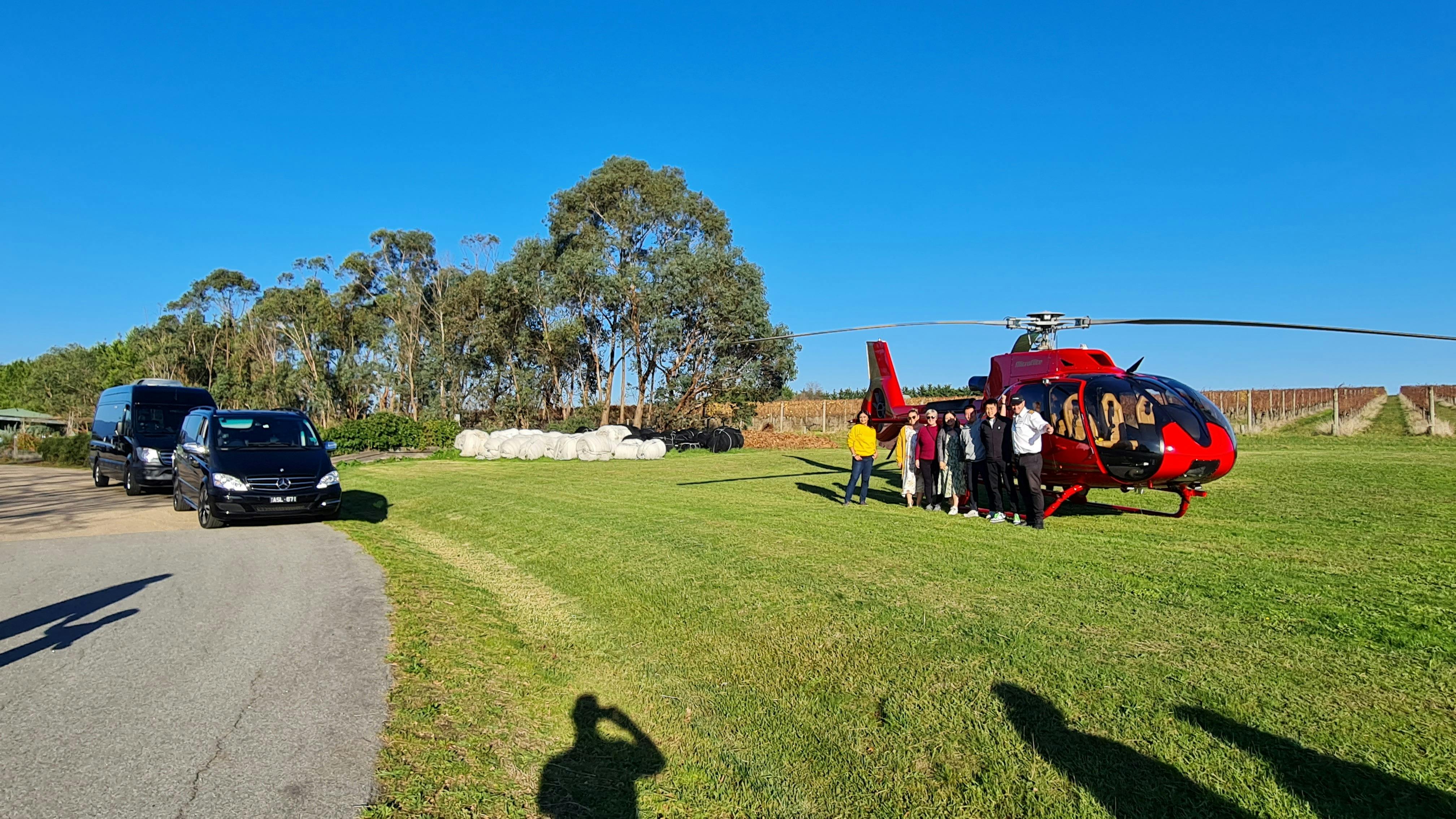 Our Experiences can include helicopter or light plane flights