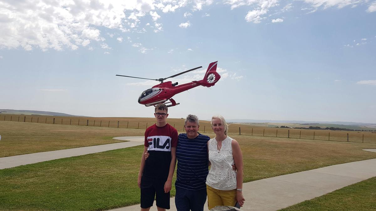 After  Helicopter Flight Over 12 Apostles