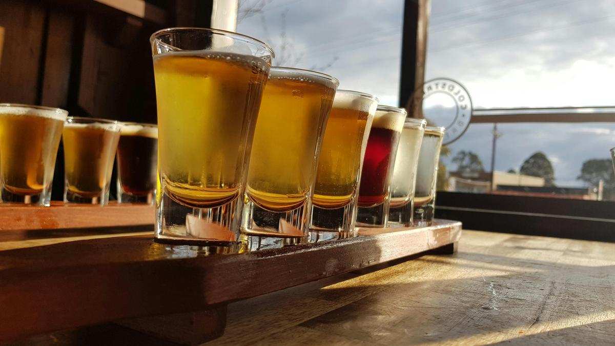 Beer Tasting Paddle