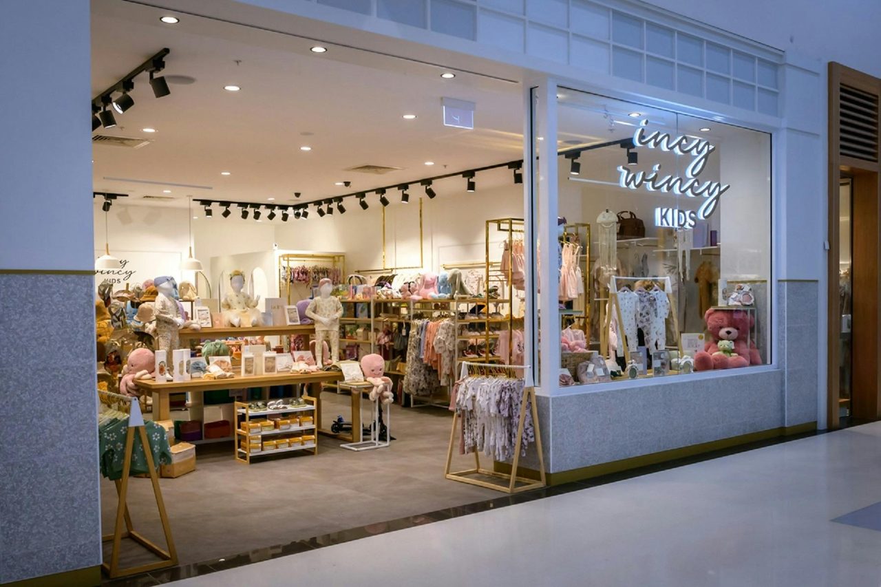 Store Front to Incy Wincy Kids