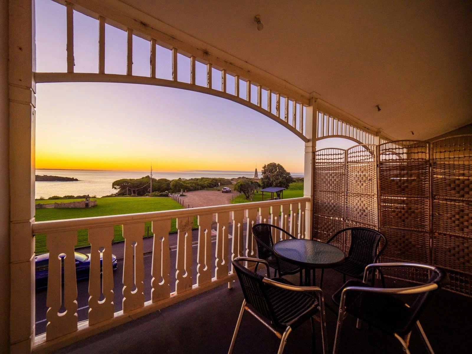YHA Port Elliot Balcony
