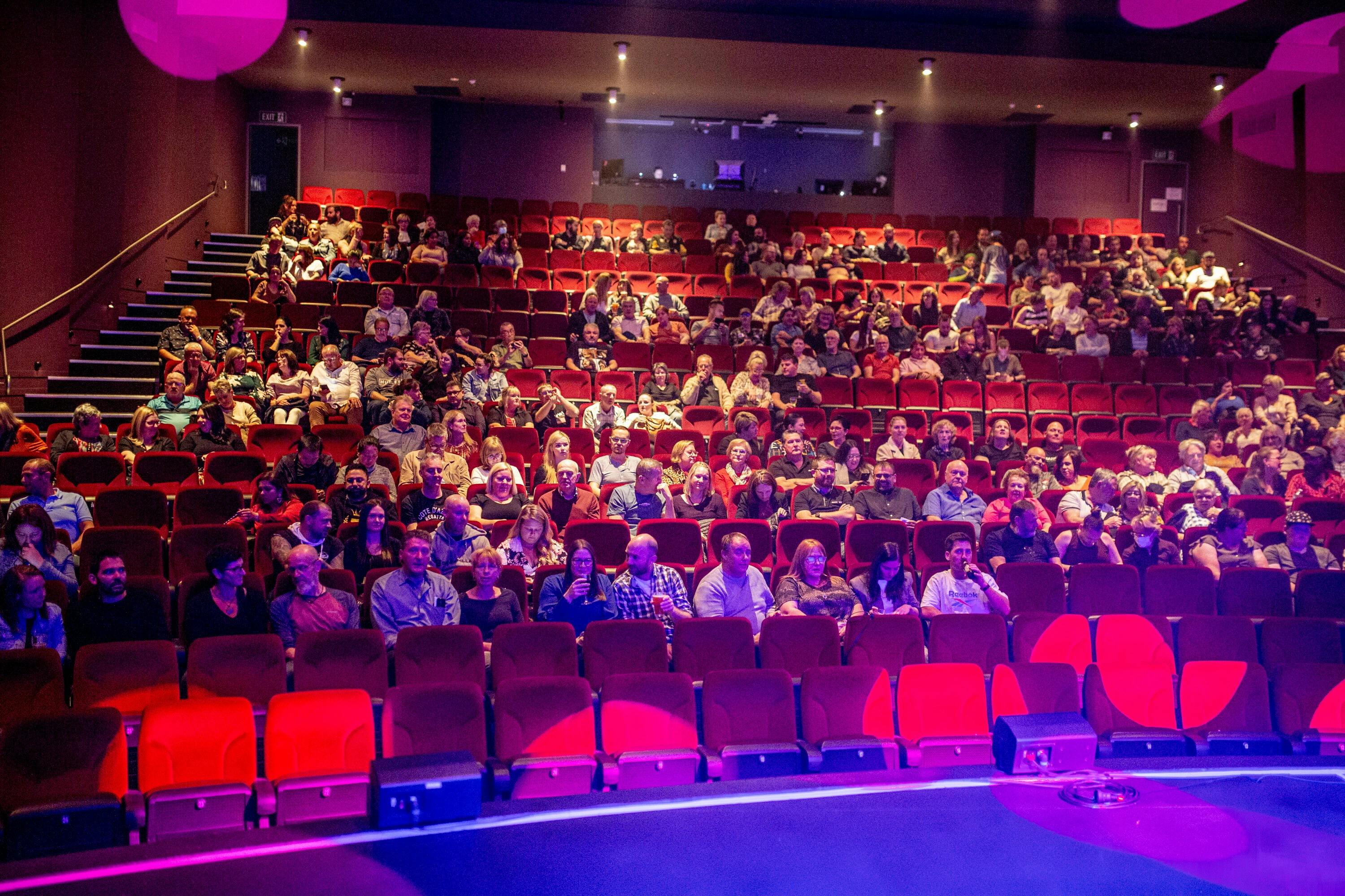 Audience watching performance