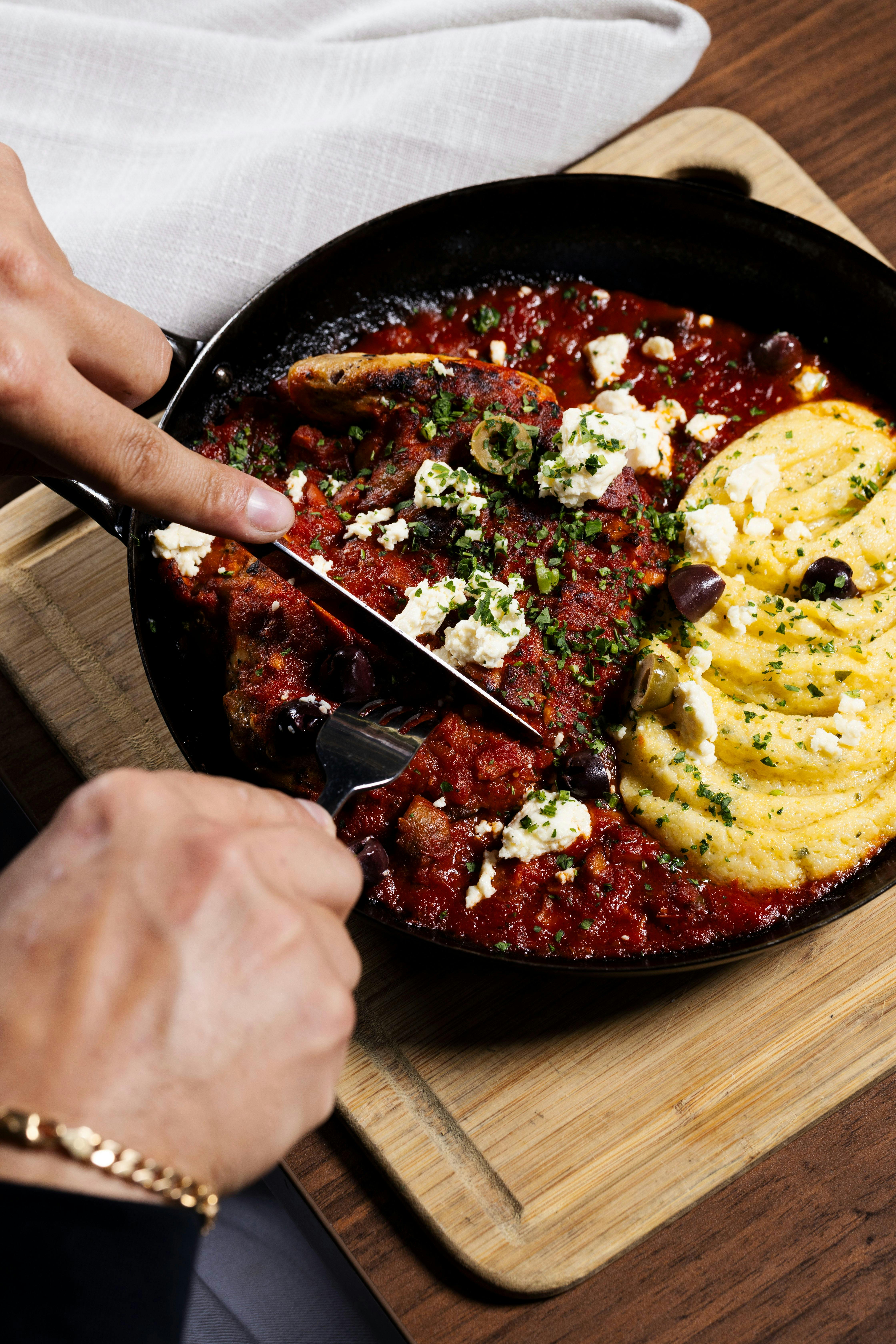 Saige Bistro Chicken Cacciatore