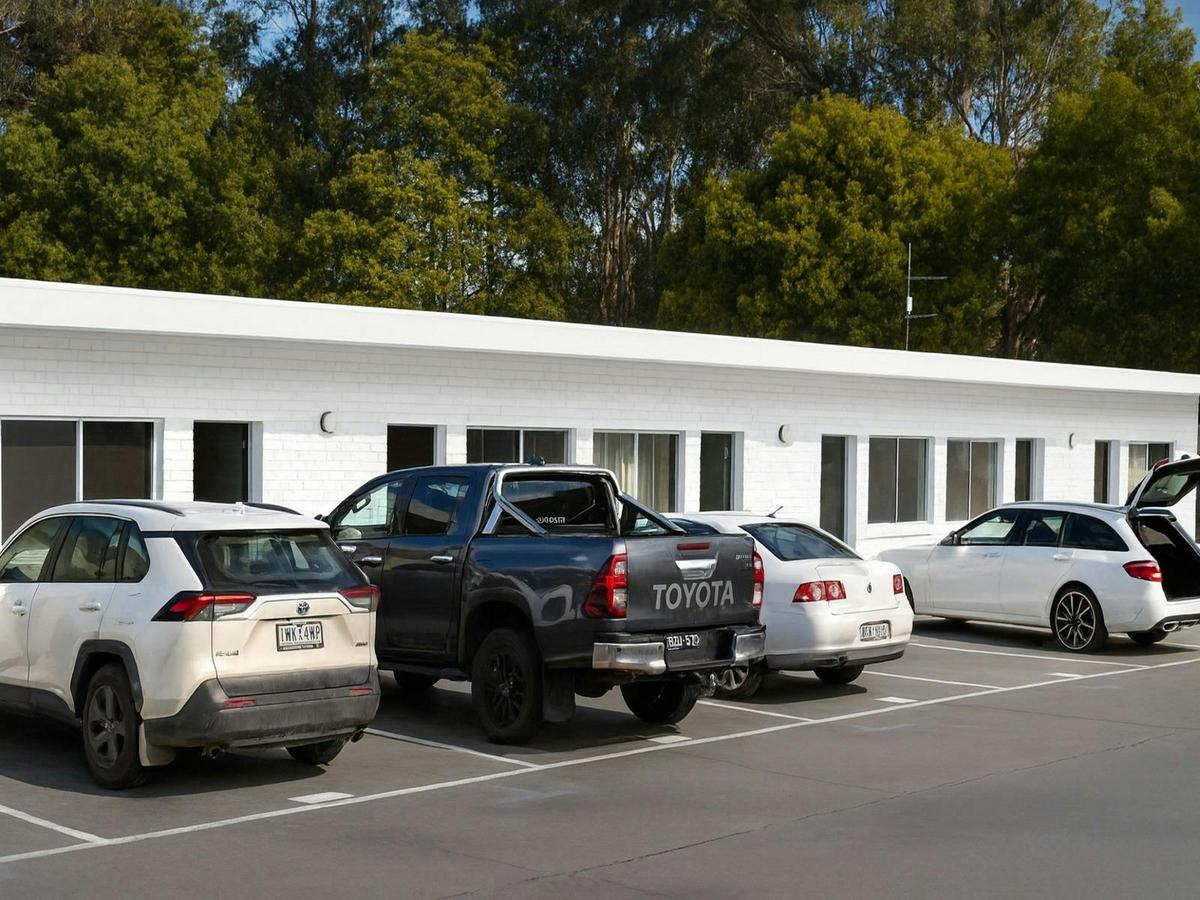 Motel carpark