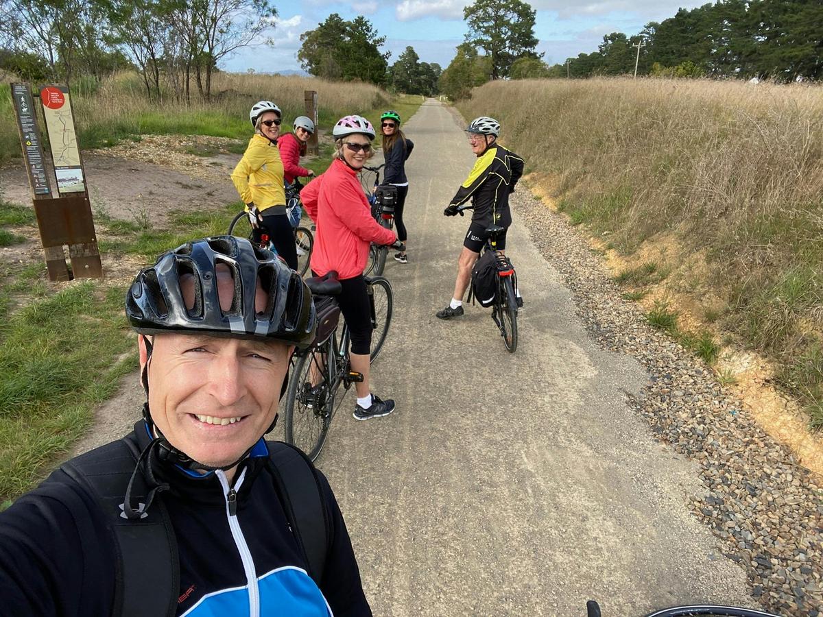 Ready to ride in the Yarra Valley