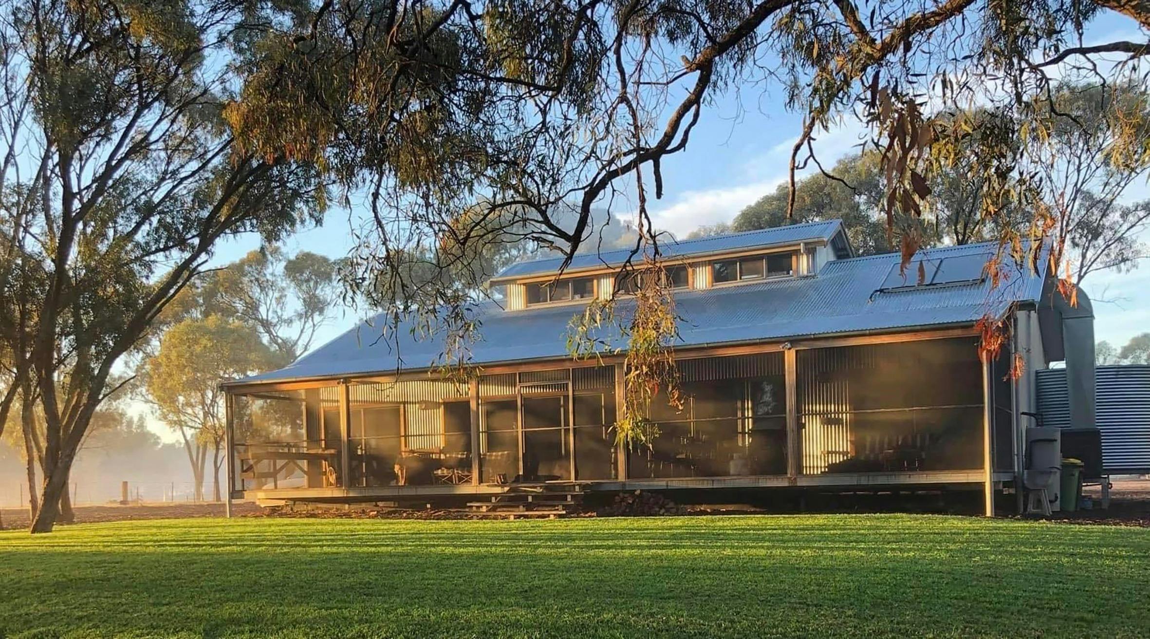 The Shearing Shed House