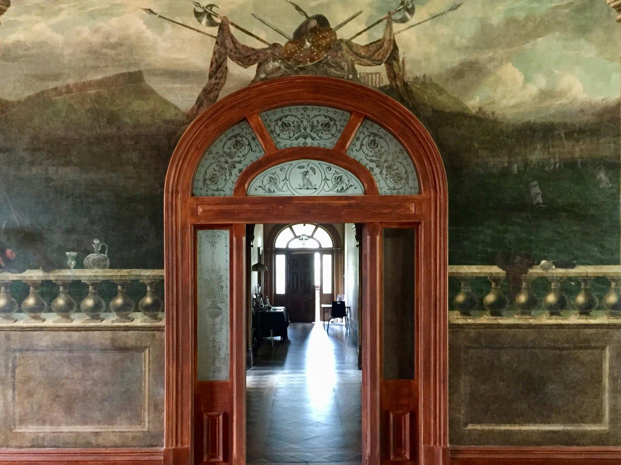 Vestibule Doorway, Villa Alba Museum