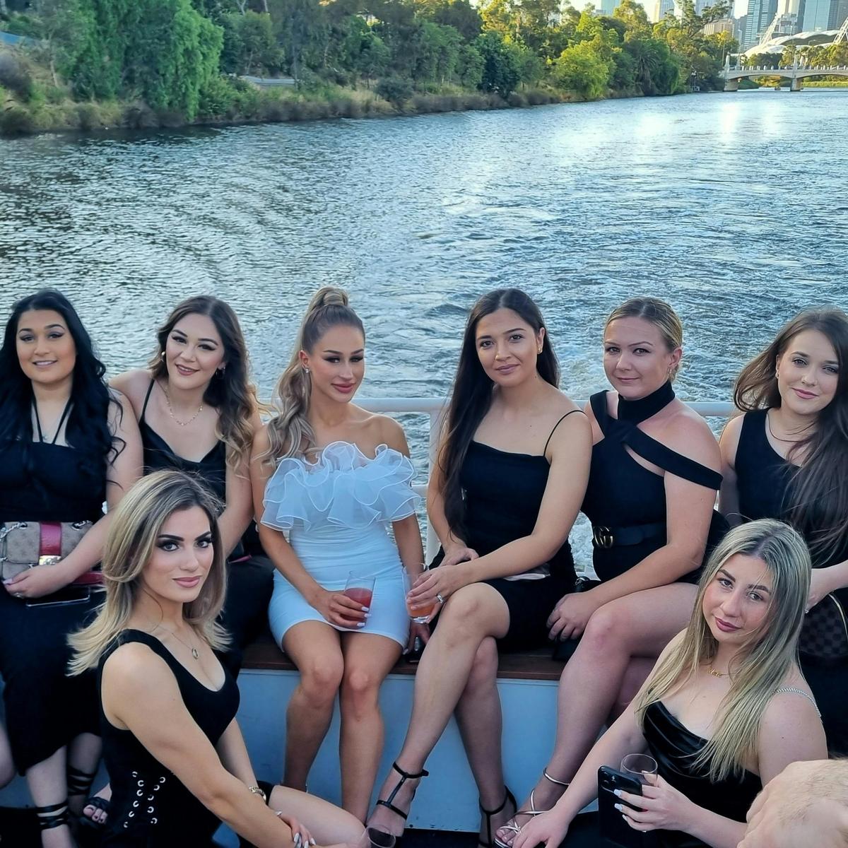 Hens party on a river cruise