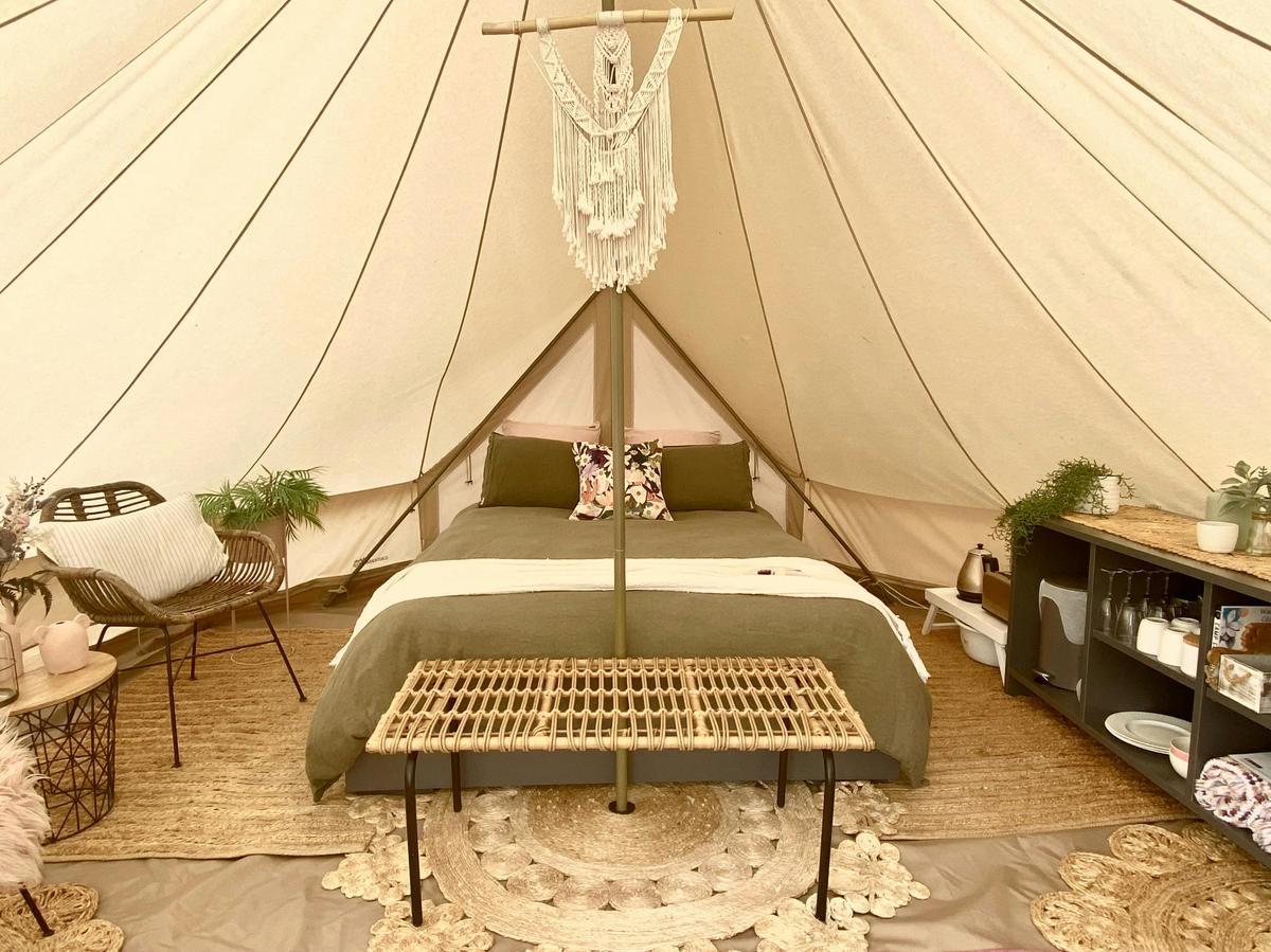 Couples Glamping Seppelt Wines