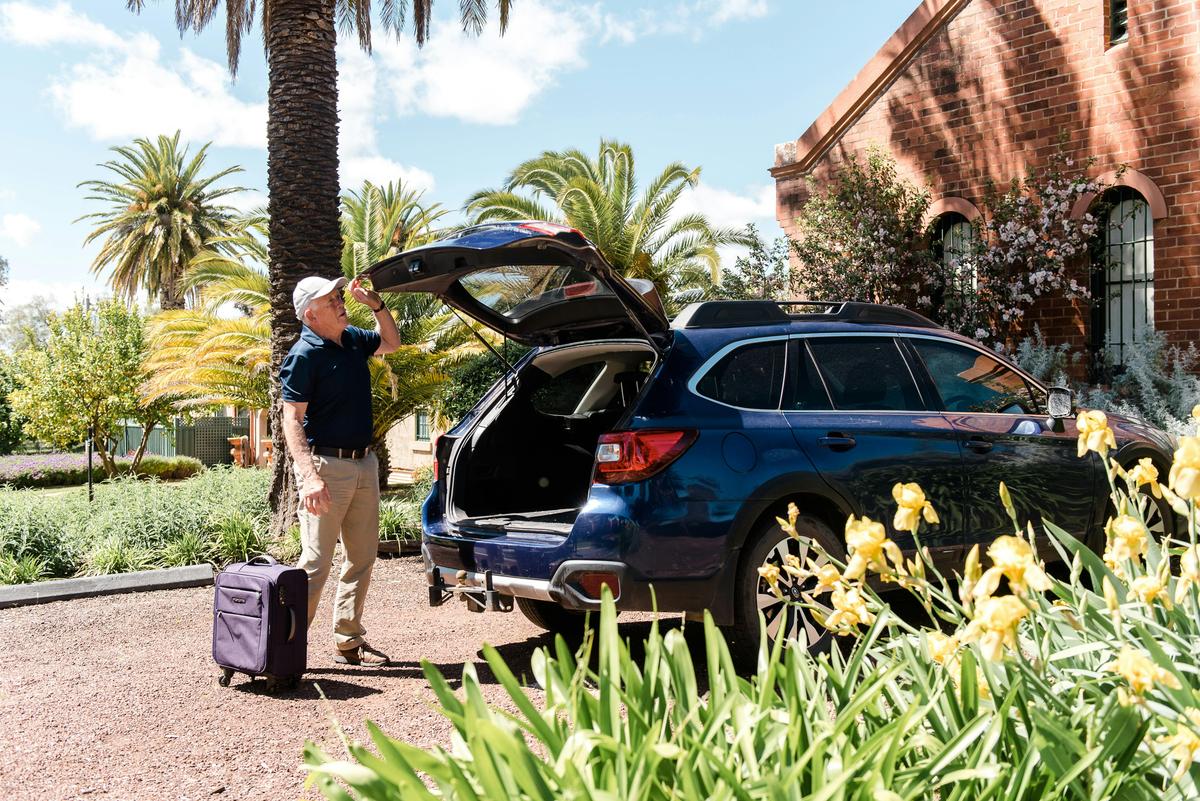 Arriving at Tuileries at De Bortoli Rutherglen