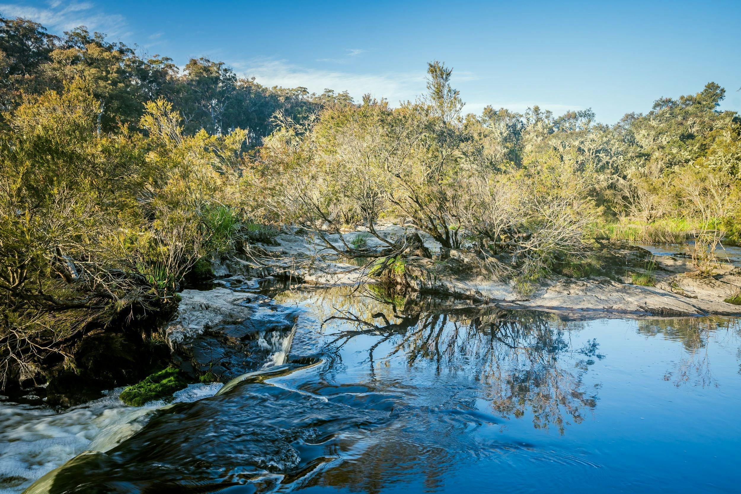 Apsley River at Apsley Falls