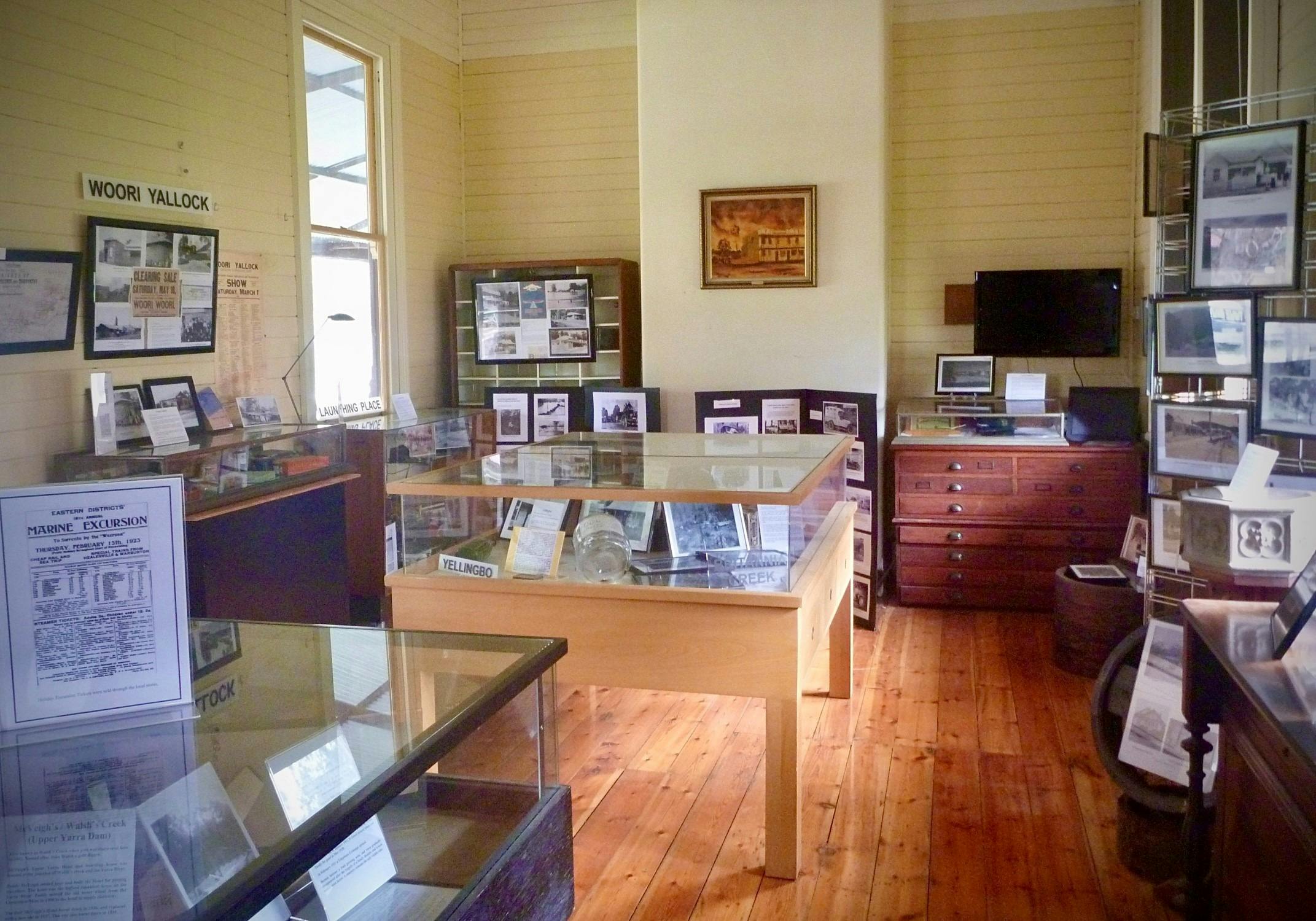 Local History Collection, photos, newspaper articles, and historic documents