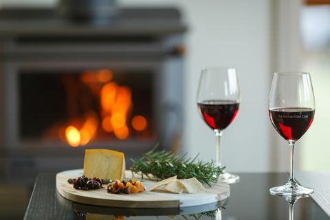 Relax by your fireplace