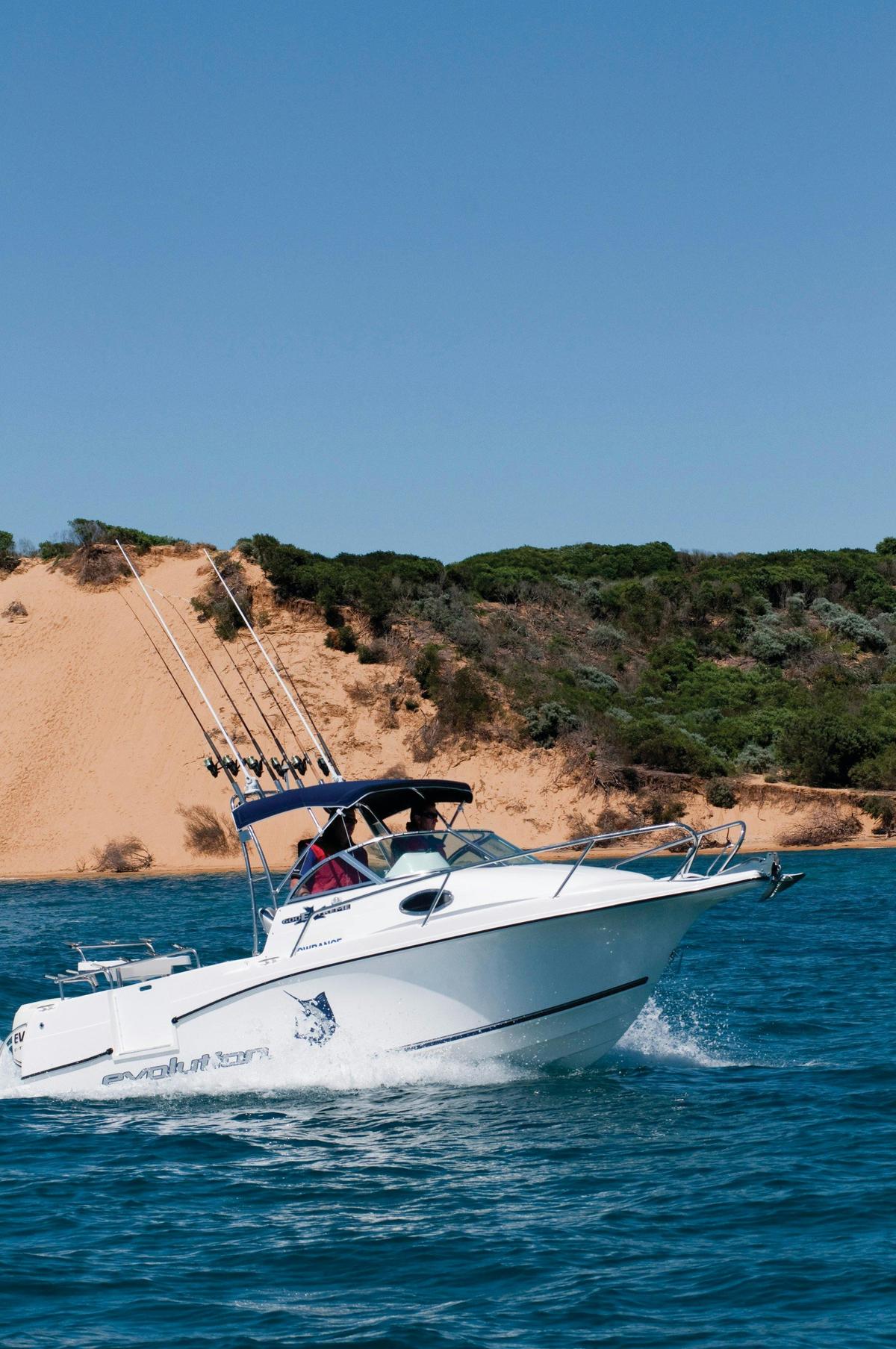 Boating on Western Port