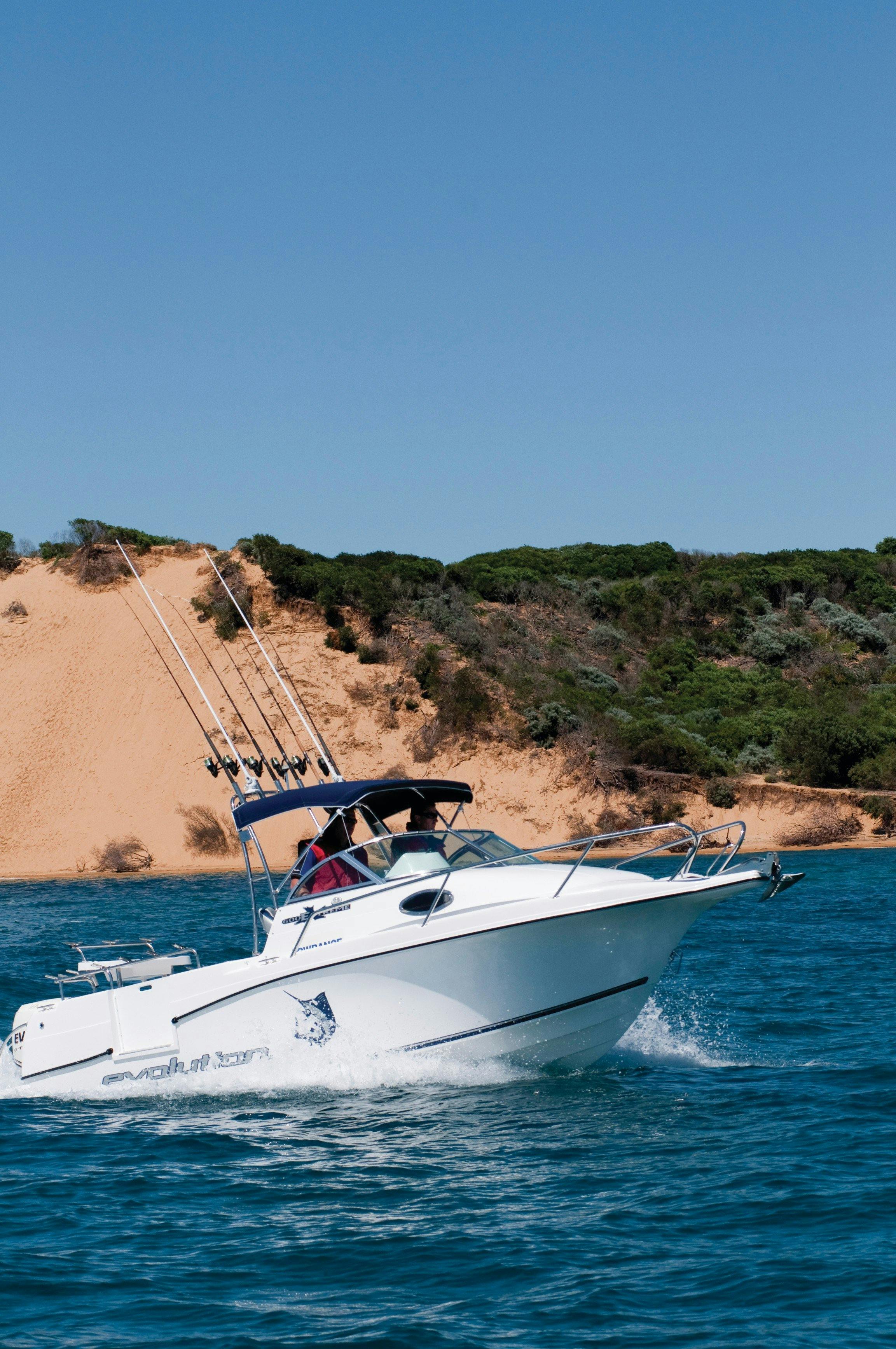 Boating on Western Port