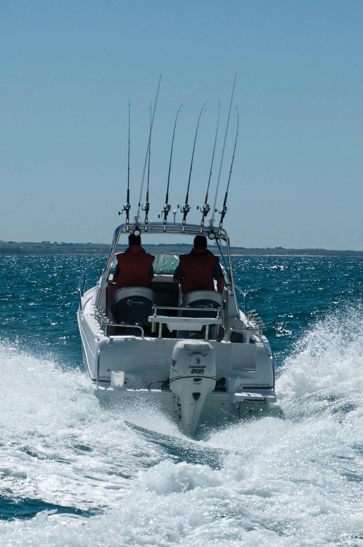 Boating on Western Port