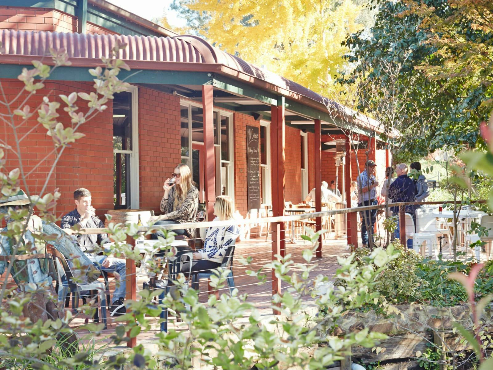 shot from road of the Mountain View Hotel, Whitfield