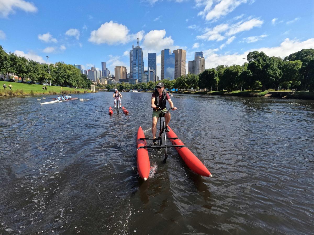 Yarra River Waterbike Tour