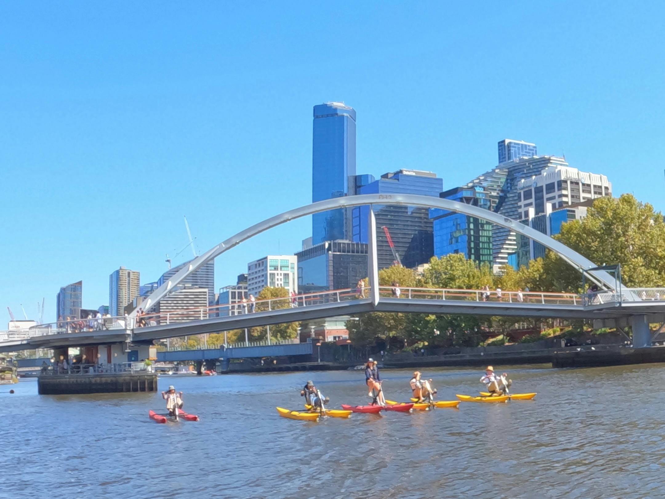 Waterbikes Australia Yarra River Tour