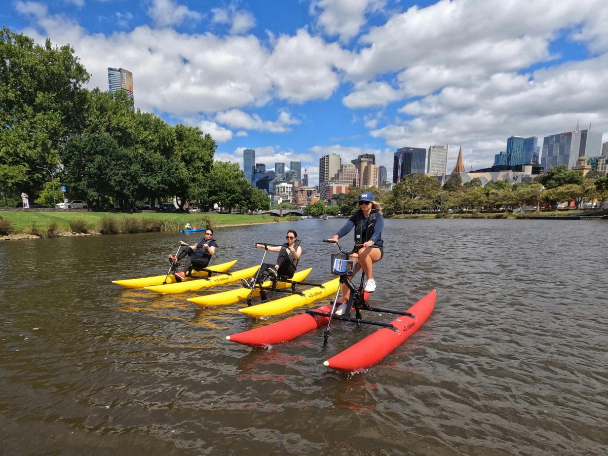 Waterbikes Australia Yarra River Tour