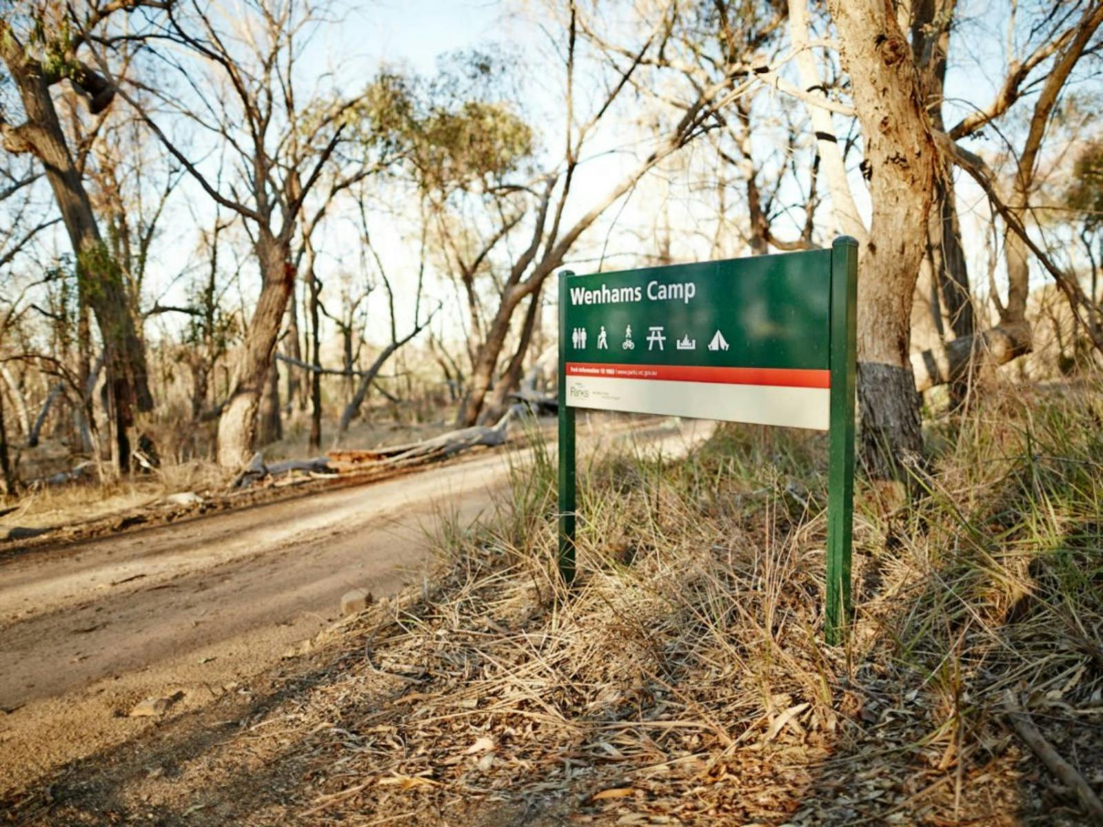 Wenhams Camp in Warby Ovens National Park near Wangaratta.