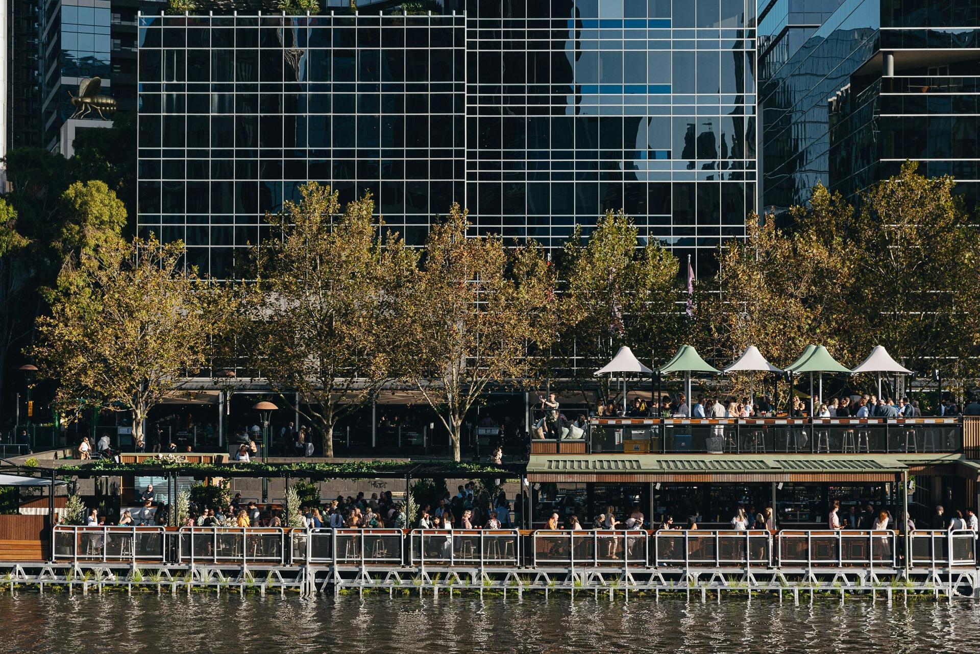Yarra Botanica - two level floating eatery