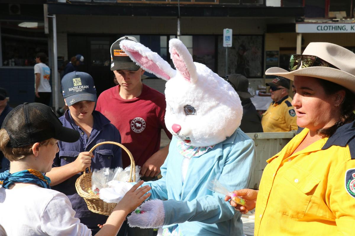 Easter Bunny visit