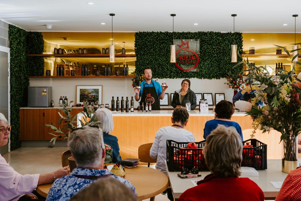 aril estate cellar door