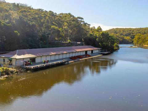 Audley boatshed