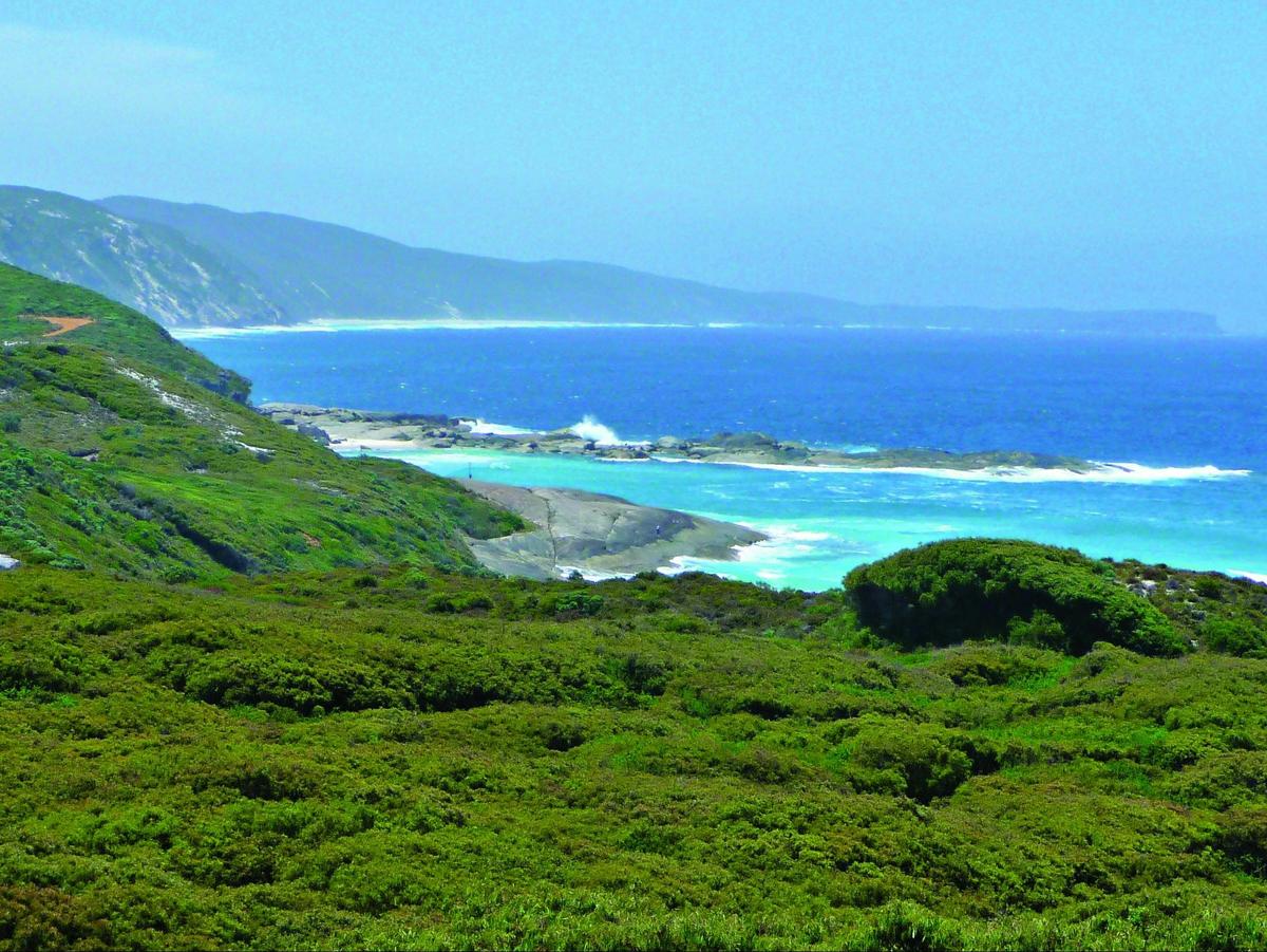 Rugged coastal views along the Bibbulmun Track