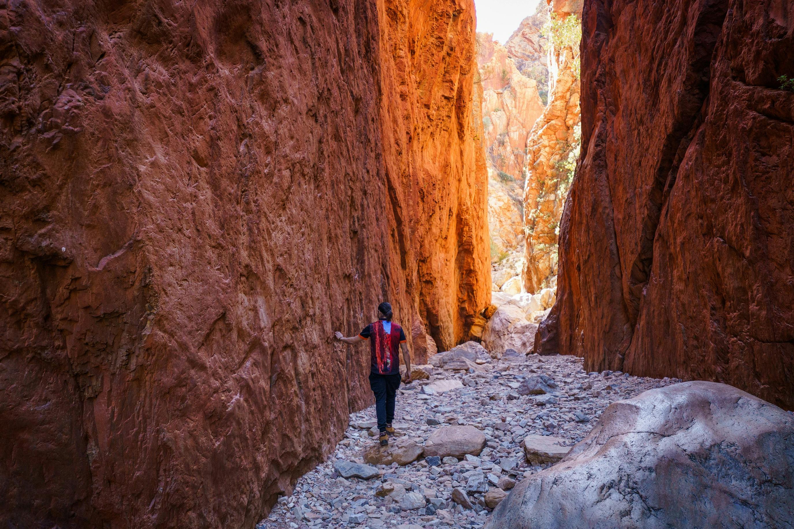 Standley Chasm is a must stop on the epic Larapinta Trail