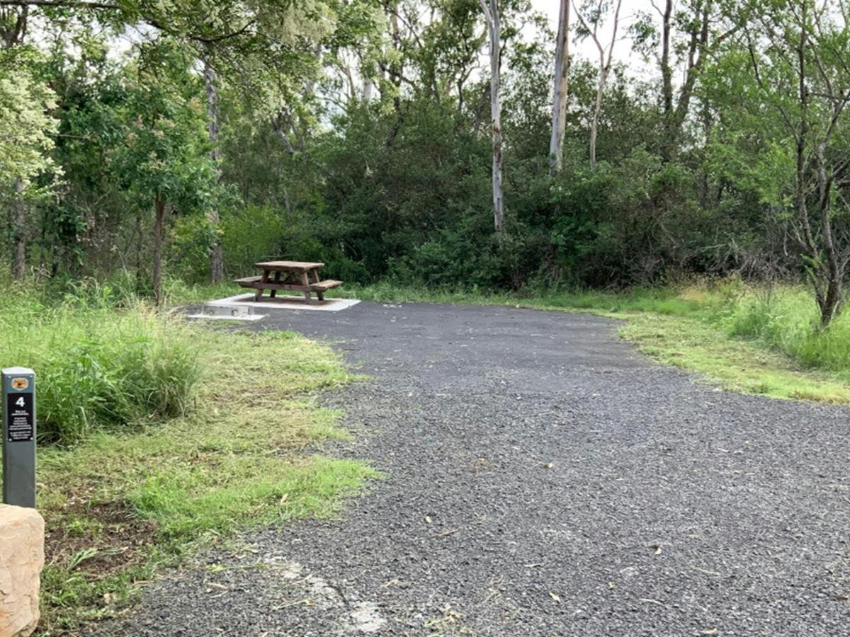 Campsite 4 in Bandahngan campground. Credit: Allan Goodwin &copy; DCCEEW