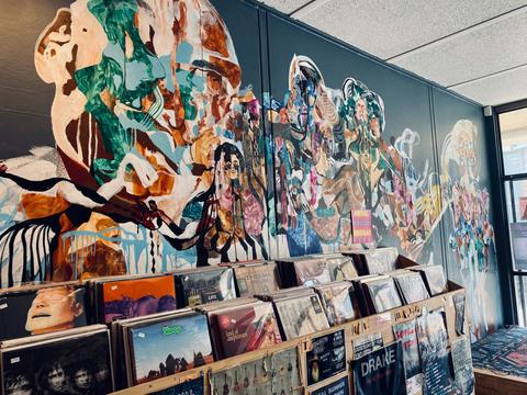 Badlands Vinyl Paint and Sip